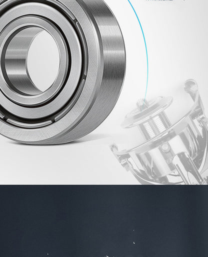 Rynx | All-metal Fishing Reel, Sea Rod, Sea Fishing Reel, Stainless Steel Bait Fishing Reel