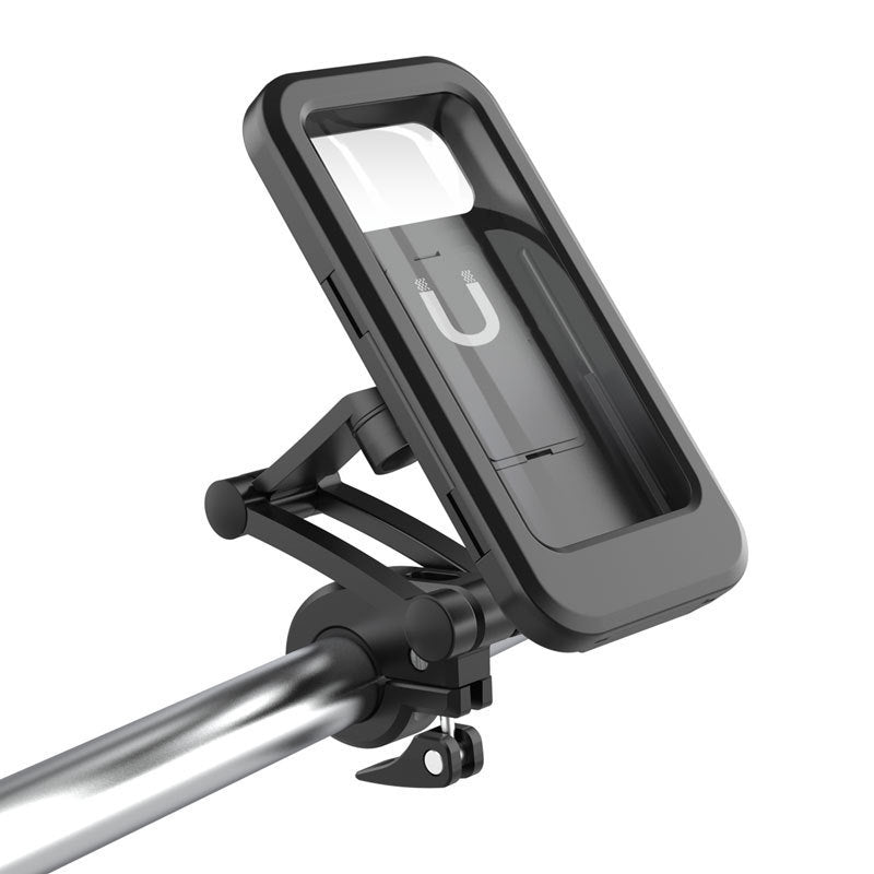 Rynx | Bicycle Motorcycle Waterproof Mobile Phone Holder Waterproof Mobile Phone Case Foldable Mobile Phone Navigation Holder Rainproof Bag