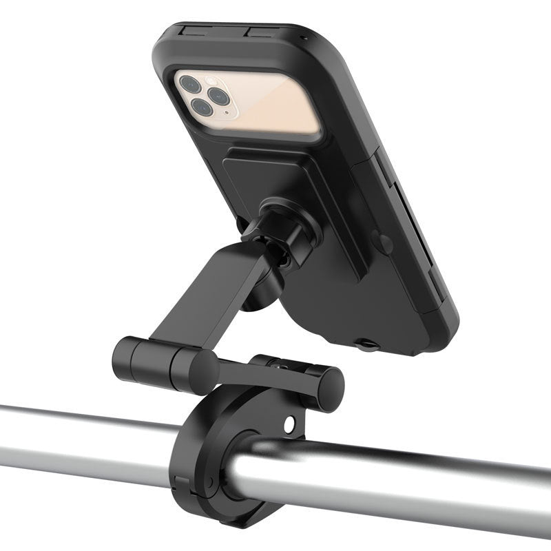 Rynx | Bicycle Motorcycle Waterproof Mobile Phone Holder Waterproof Mobile Phone Case Foldable Mobile Phone Navigation Holder Rainproof Bag