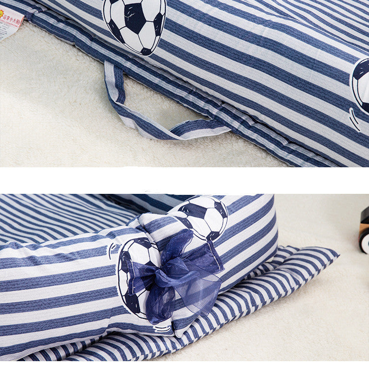 Rynx | baby bed with 100% cotton comfort.