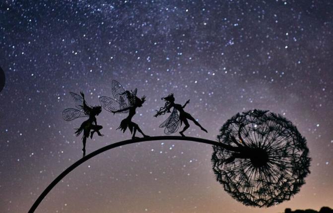 Rynx | Flower Fairy Garden Miniature Sculptures Fairy Garden Mythical Fairies