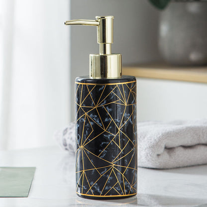 Rynx | Ceramic Lotion and Shampoo Bottle Set