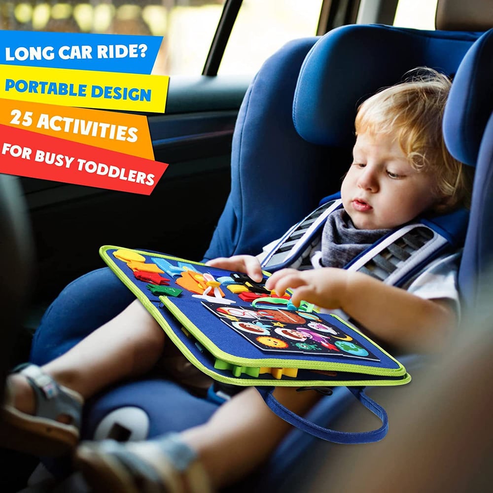 Rynx | Feel Game Board – Montessori Activity Toy for the Motor Development of Children