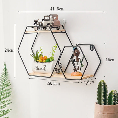 Rynx Creative Geometry Wall Shelf