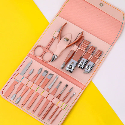 RYNX | 10-Piece Nail Care Set (Ten Colors)