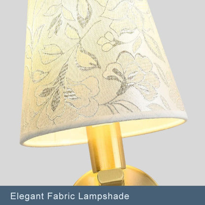 Rynx | Light Bloom - Modern Fabrics Dome Wall Lamp
