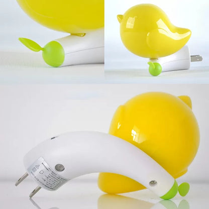 Rynx | Kindergarten Thick Bird Wall Light Plastic Candy Colors Socket LED Night Light