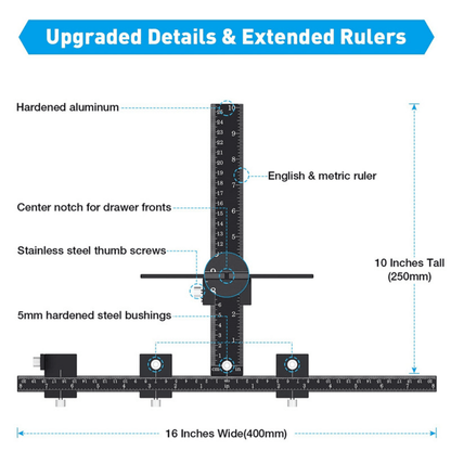 Rynx | Drill Instructions simple and precise installation