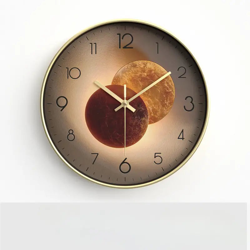 Rynx | CreativeCharm - Stylish Wall Clock for Living Room and Bedroom