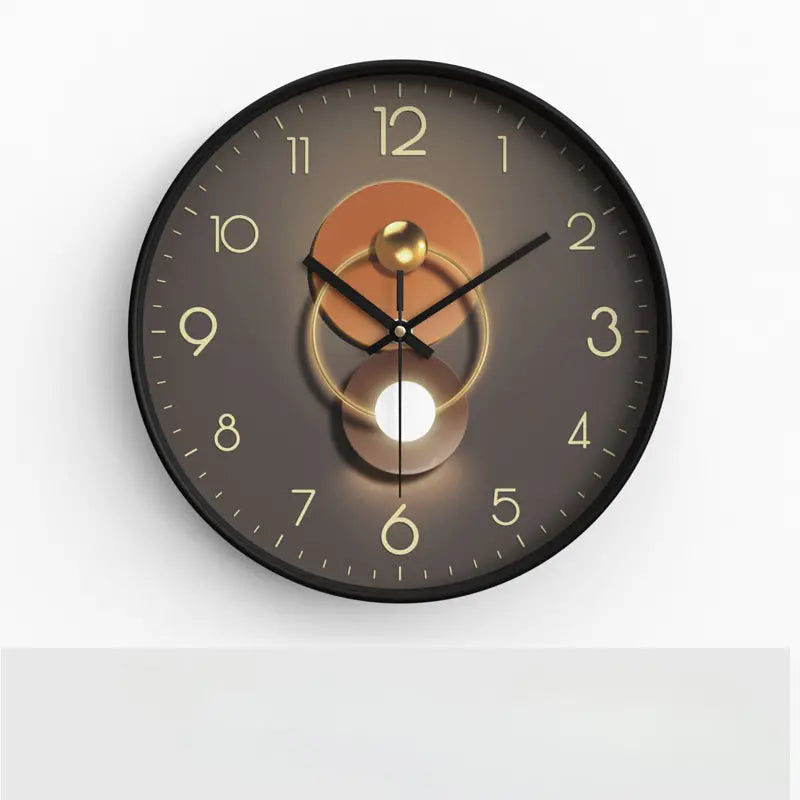 Rynx | CreativeCharm - Stylish Wall Clock for Living Room and Bedroom