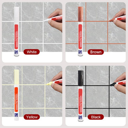 RYNX | Pousbo Anti-Mold And Water-Resistant Grout Marker For Ceramic Tiles Brown