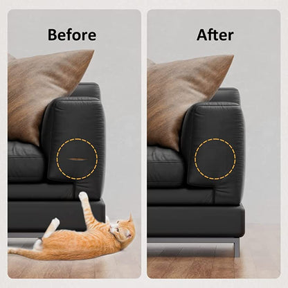 Rynx | Versatile Self-Adhesive Leather-Look Repair Kit (4x61in) - Easy, Durable Fix for Furniture, Car Seats, and Apparel