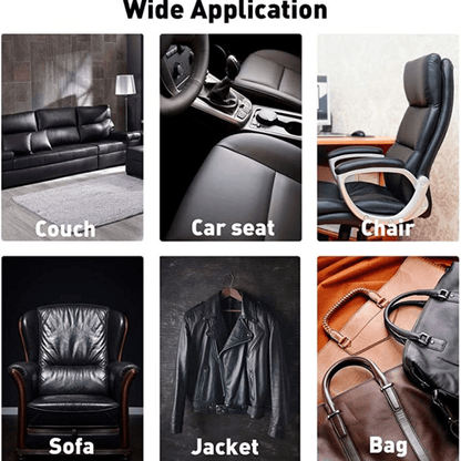 Rynx | Versatile Self-Adhesive Leather-Look Repair Kit (4x61in) - Easy, Durable Fix for Furniture, Car Seats, and Apparel