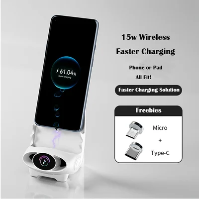 RYNX | wireless fast charger, multifunctional phone holder