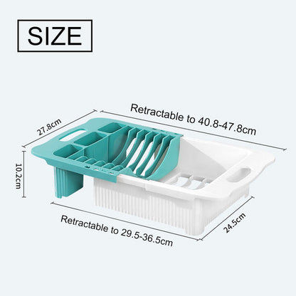 Rynx | Efficient Kitchen Retractable Dish Drain Rack