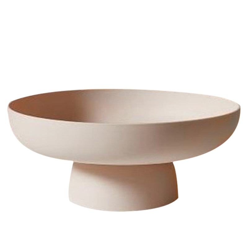 Rynx | OvalFlow - Fruit bowl - Modern Oval Drip tray for Table decoration Pink
