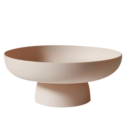 Rynx | OvalFlow - Fruit bowl - Modern Oval Drip tray for Table decoration Pink