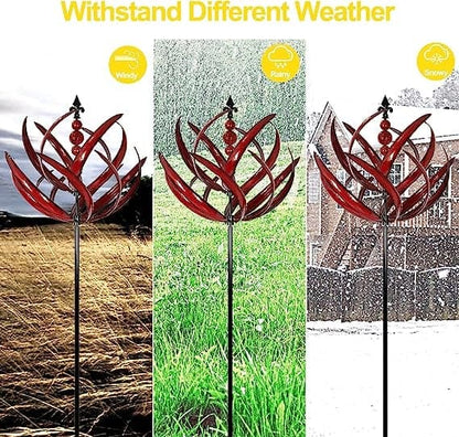 RYNX | Modern Garden Wind Spinner for Outdoors