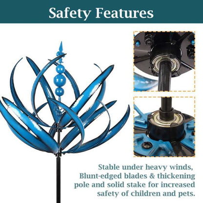 RYNX | Modern Garden Wind Spinner for Outdoors