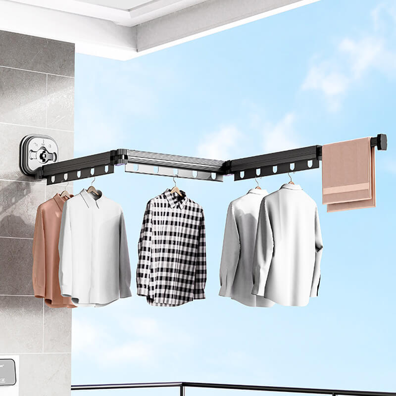 RYNX | Wall-Mounted Drying Rack With Suction Cup