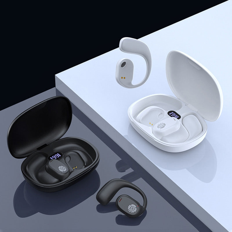 Rynx | Bluetooth headphones with bone conduction and real ear hook
