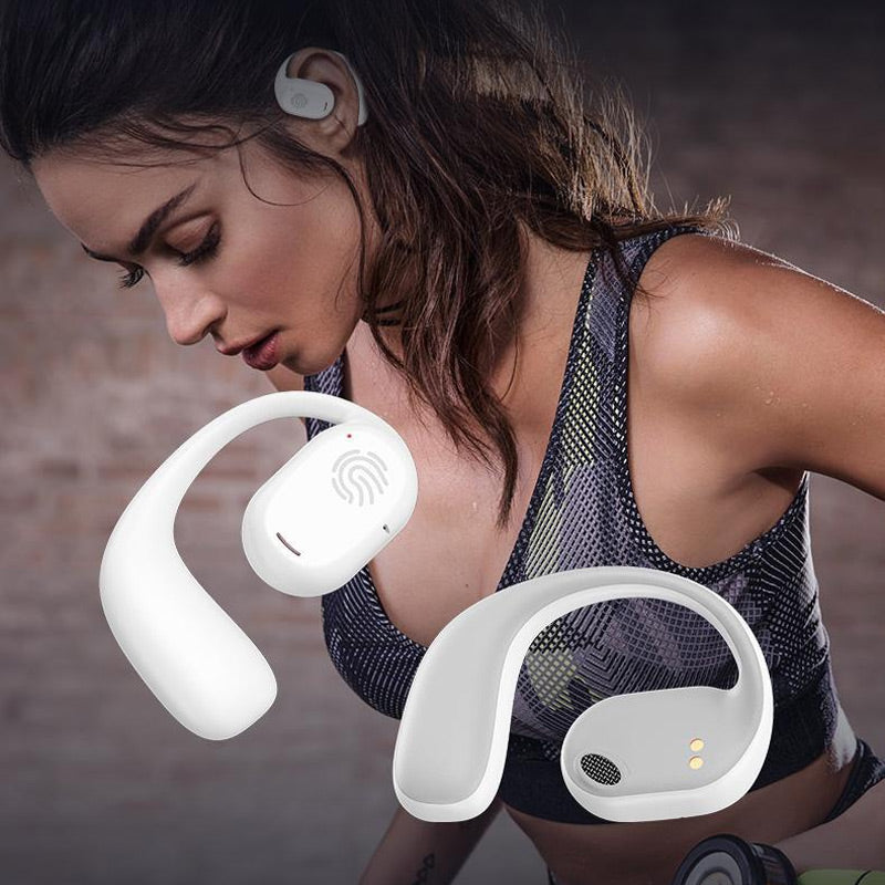 Rynx | Bluetooth headphones with bone conduction and real ear hook