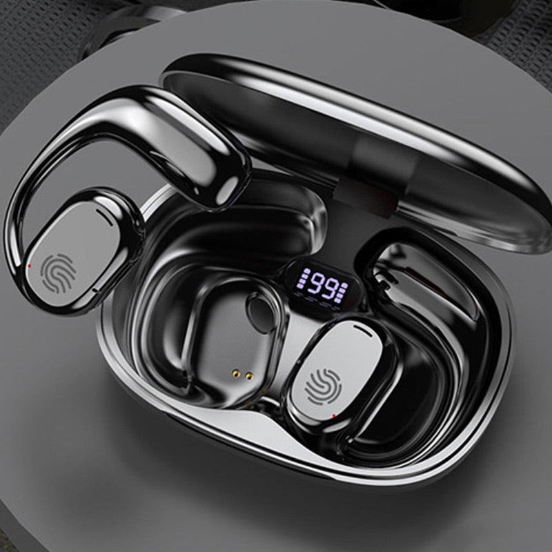 Rynx | Bluetooth headphones with bone conduction and real ear hook