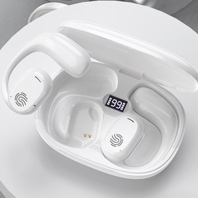 Rynx | Bluetooth headphones with bone conduction and real ear hook