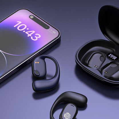 Rynx | Bluetooth headphones with bone conduction and real ear hook