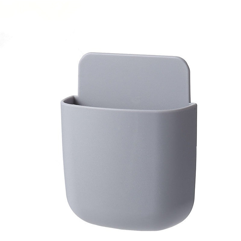 Rynx | Wall-mounted Storage Box – Plastic Self-adhesive Storage Box for Remote Control, Mobile and More