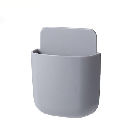 Rynx | Wall-mounted Storage Box – Plastic Self-adhesive Storage Box for Remote Control, Mobile and More