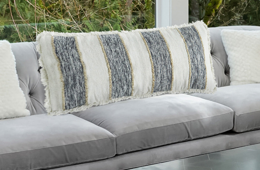Rynx | Boho Farmhouse Fringe Pillow, Choose Your Style