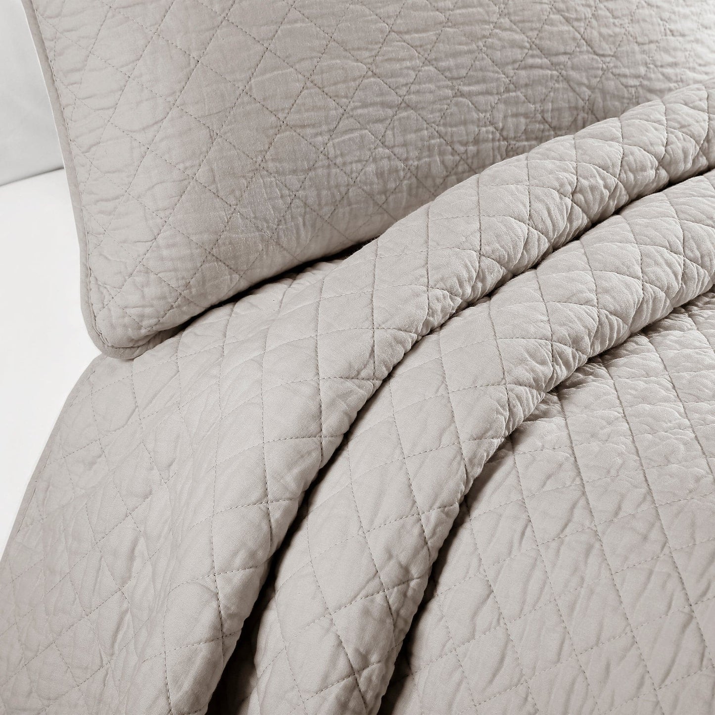 Rynx | Ava Diamond Plus Size Cotton Quilt Set