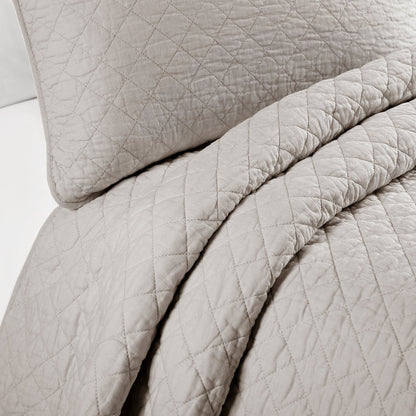 Rynx | Ava Diamond Plus Size Cotton Quilt Set