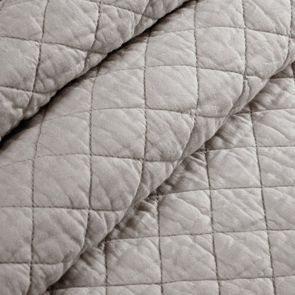 Rynx | Ava Diamond Plus Size Cotton Quilt Set