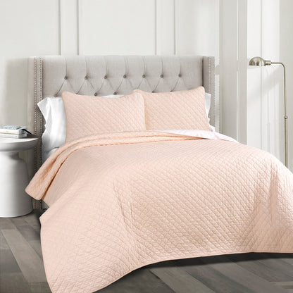 Rynx | Ava Diamond Plus Size Cotton Quilt Set