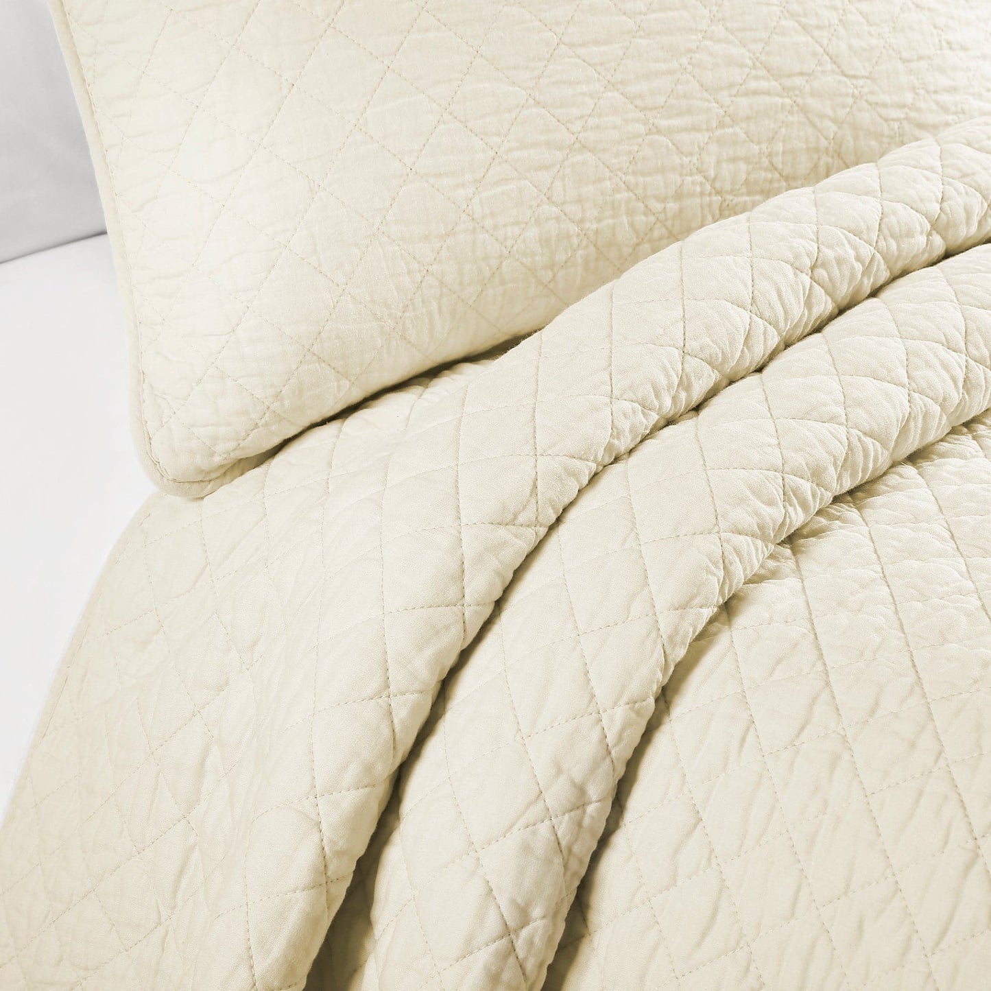 Rynx | Ava Diamond Plus Size Cotton Quilt Set