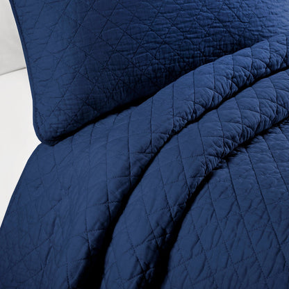 Rynx | Ava Diamond Plus Size Cotton Quilt Set