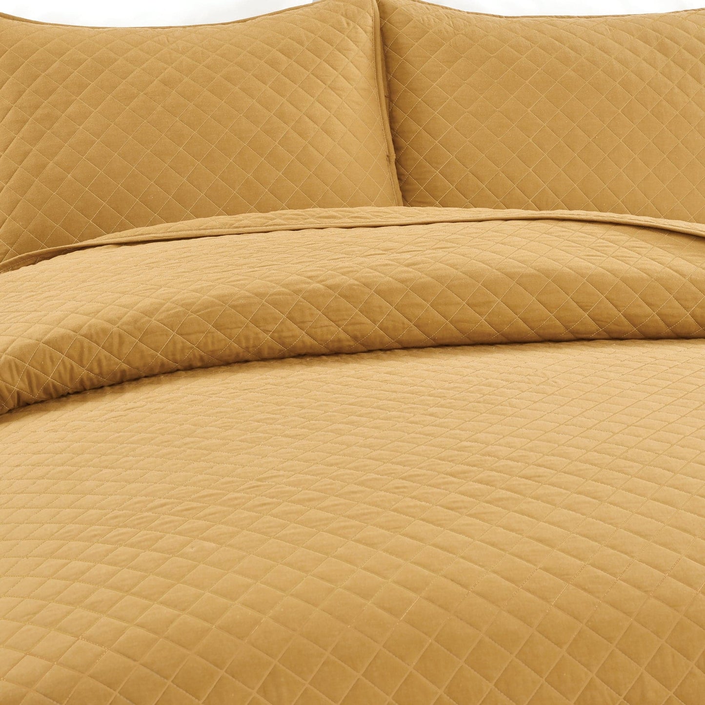 Rynx | Ava Diamond Plus Size Cotton Quilt Set
