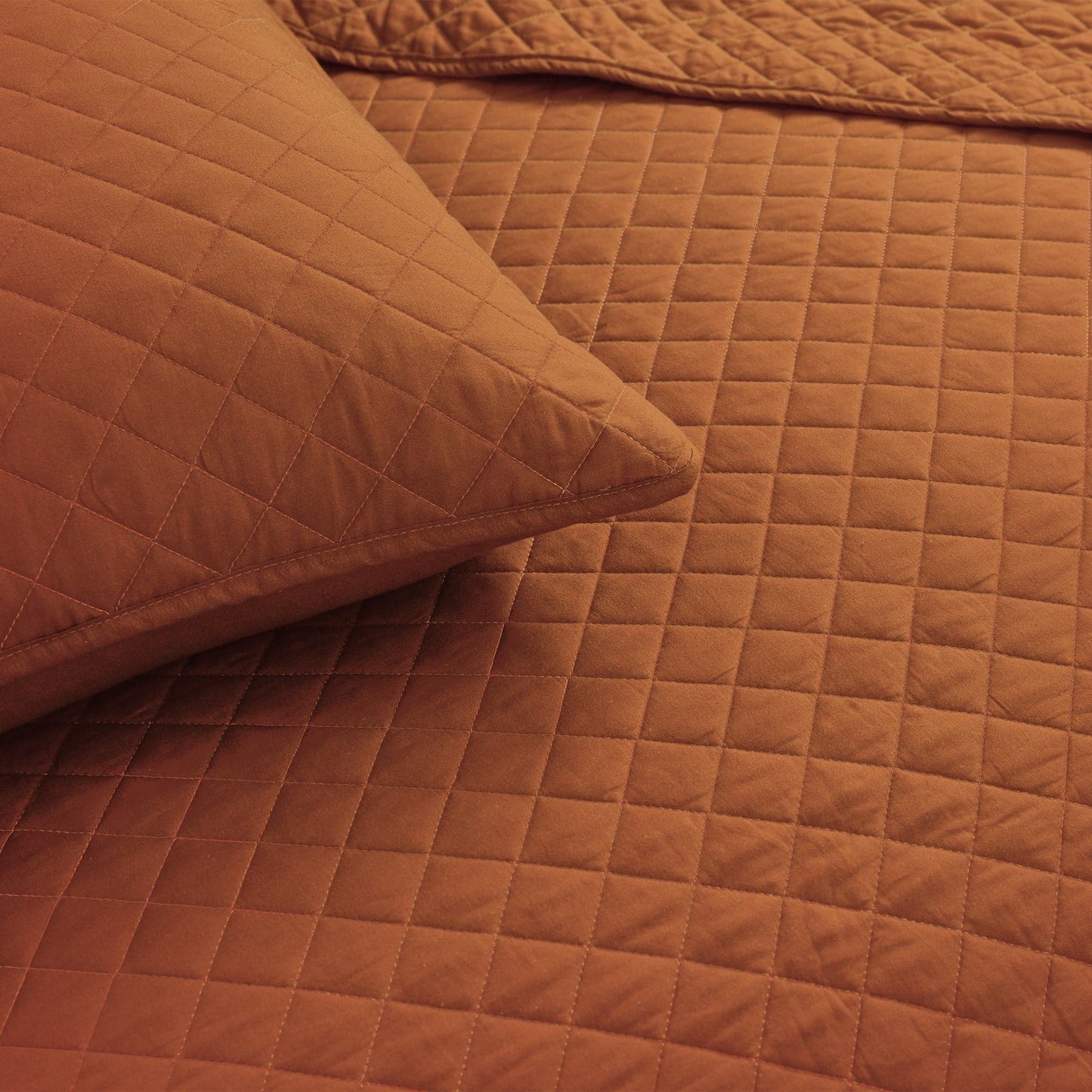 Rynx | Ava Diamond Plus Size Cotton Quilt Set
