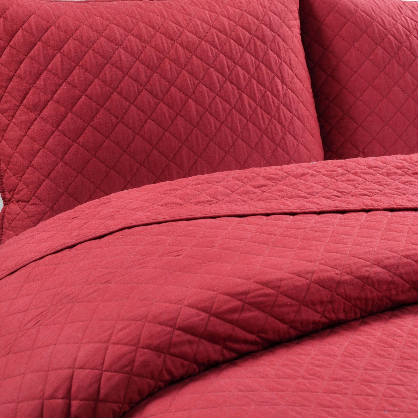 Rynx | Ava Diamond Plus Size Cotton Quilt Set
