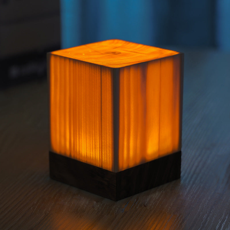 Rynx | LumiHout - LED Table Lamp with Battery and Touch Control