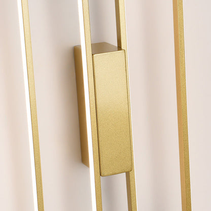 Rynx | Lineva LED Wall Light | Minimalist Rectangle Design | Silicone & Iron | Living Room Lighting