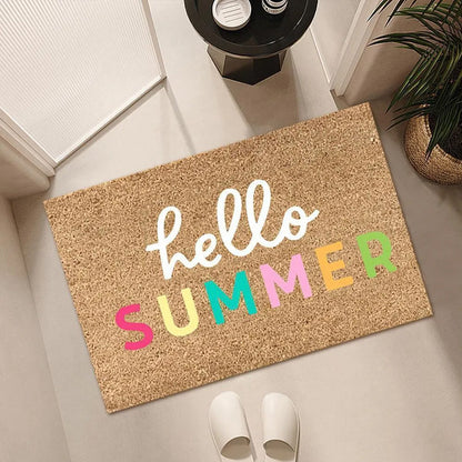 Rynx | Welcome Decorative Doormat, Non-Slip Mats for the Entrance Area