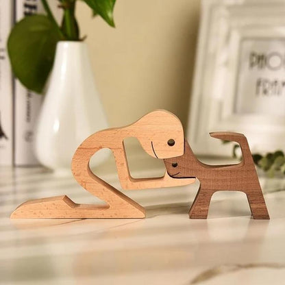 Rynx | Animal Lover Wooden Sculpture Table Decoration