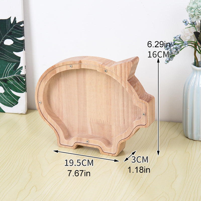 Rynx | Wooden Animal Savings Bank