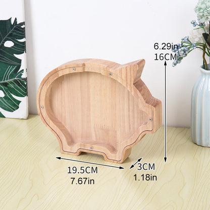 Rynx | Wooden Animal Savings Bank