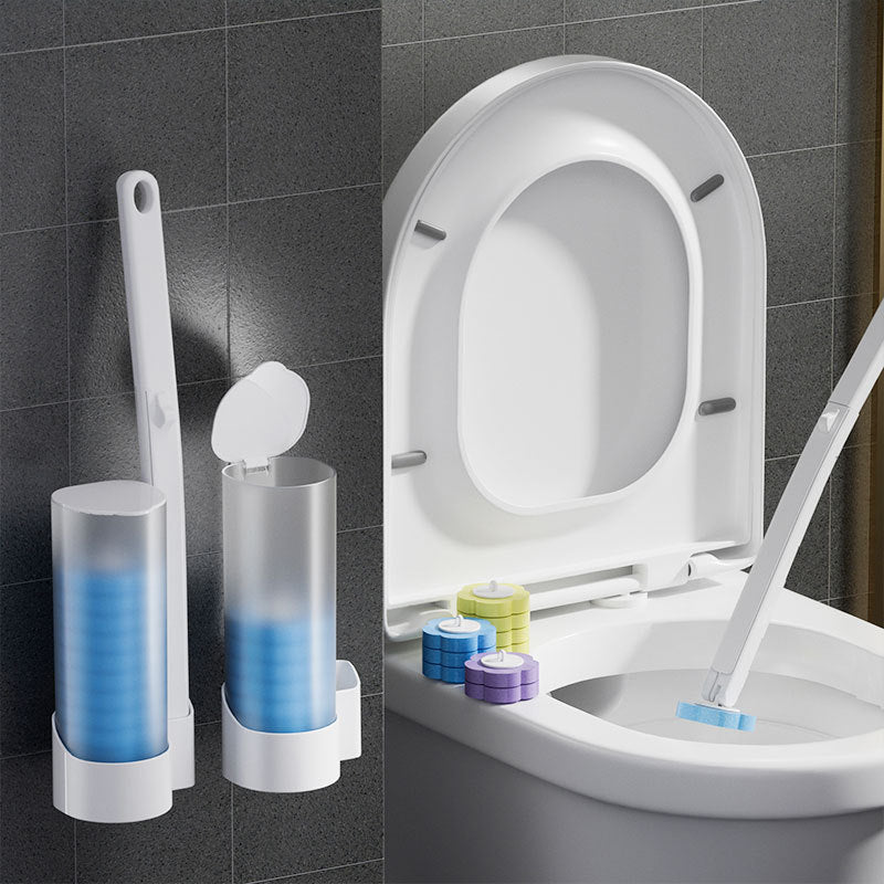 Rynx | Toilet Wall Kit, Disposable Toilet Cleaning System with 18 Refill Heads