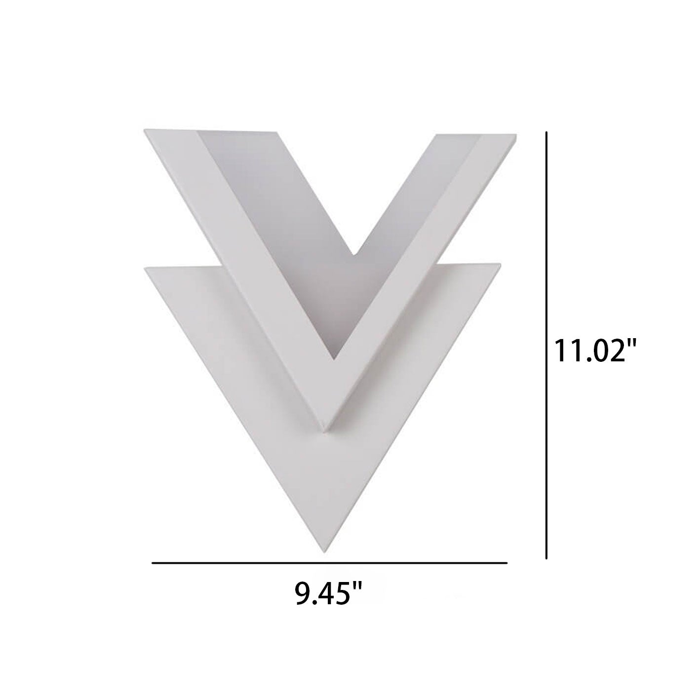Rynx | Minimalist V-shaped LED wall lamp