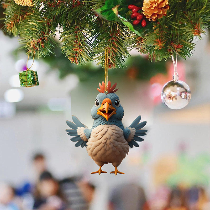 Rynx | Cartoon Rooster Decorative Ornaments